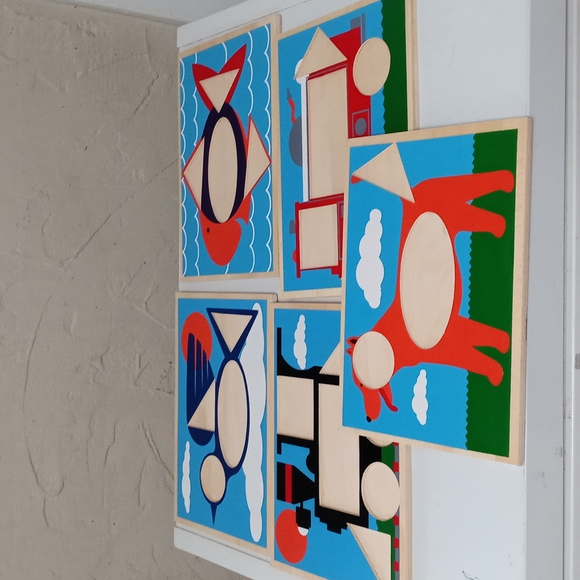 Melissa & Doug Beginner Pattern Blocks - Picture 5 of 8